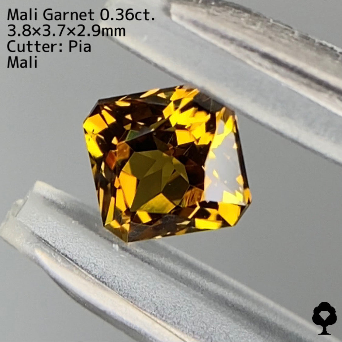 マリガーネット0.36ct. ピアッちゃん作品