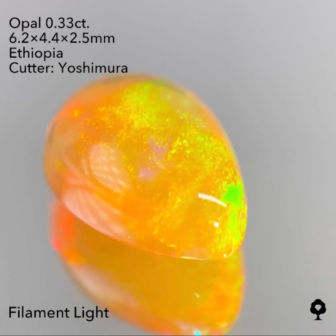 【SOLD OUT】オパール0.33ct 吉村作品 3/24チャットオークション 4ZBご利用価格