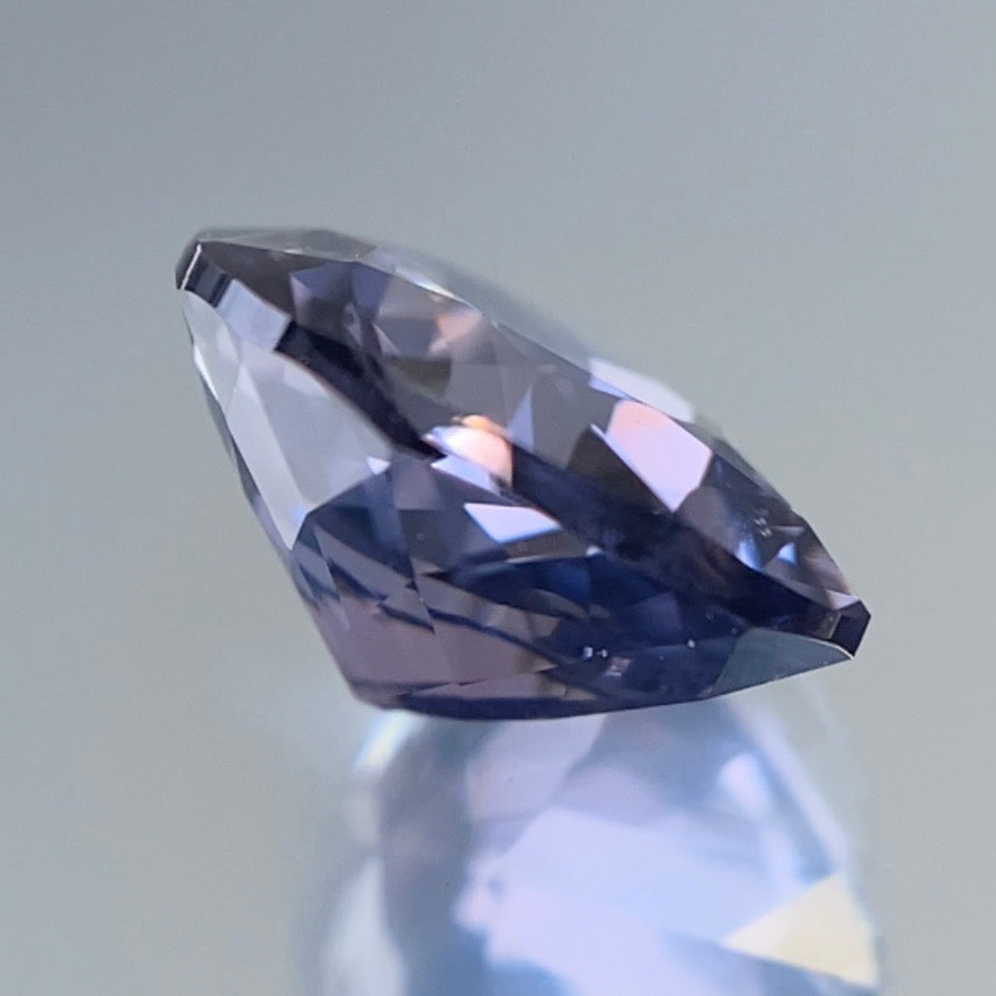 超美色バイオレット0.906ct✨レイ先生作品💎ここに復活!『スピネル博物館』