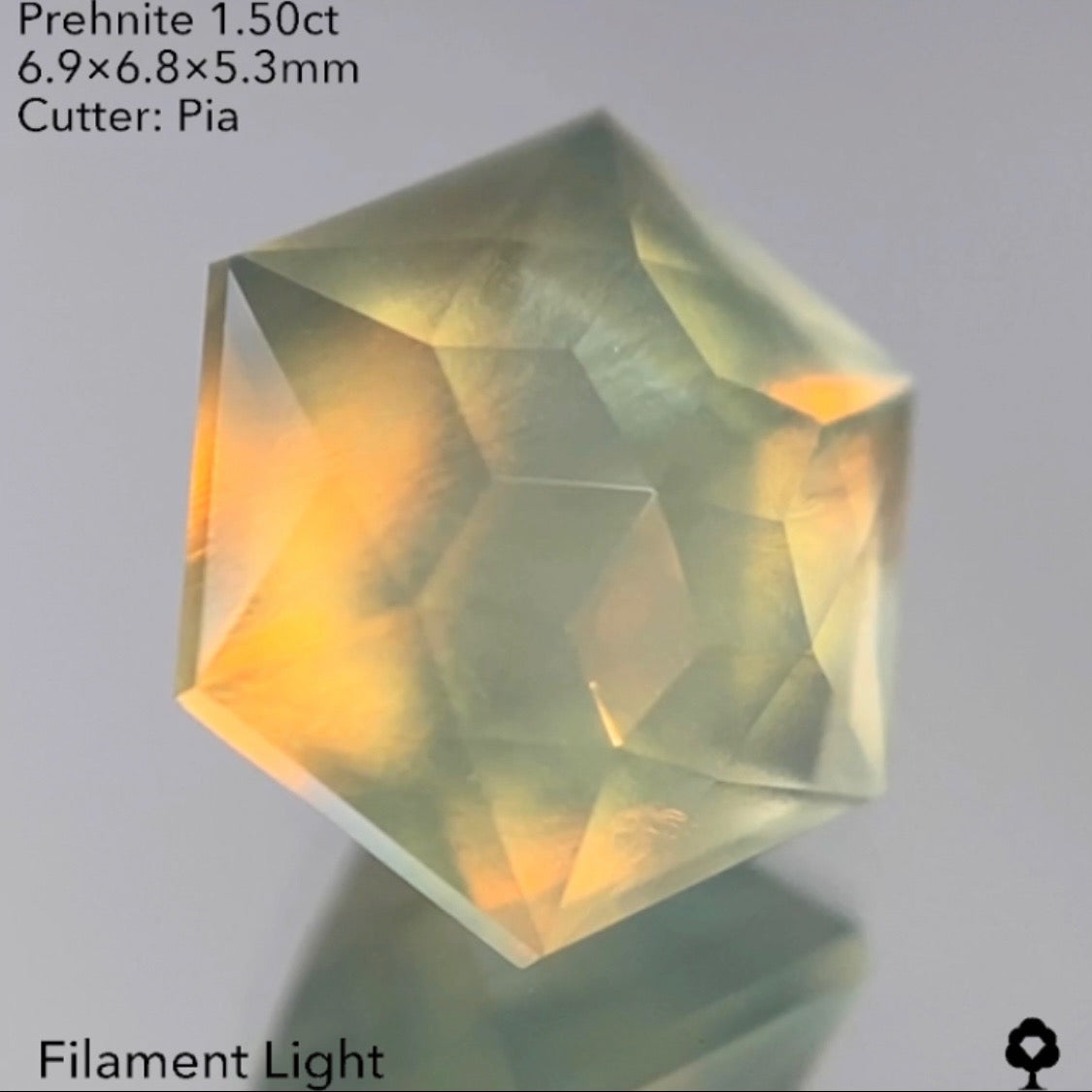 【21:00終了】ピアッちゃんの初キューブ作品👏記念すべき初作品は光宿る美色プレナイト1.50ct