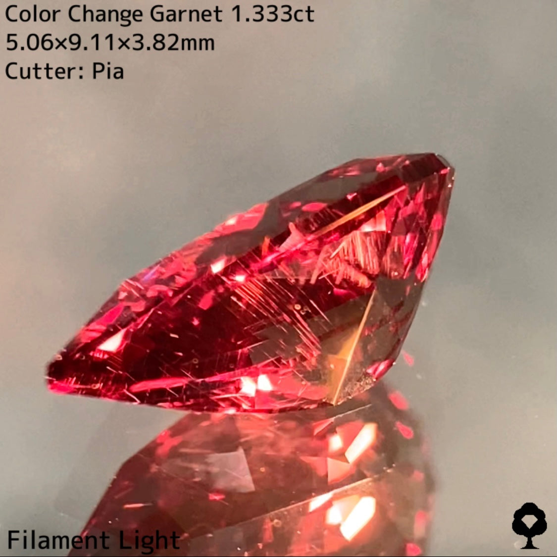 【高級プチプラ】カラーチェンジガーネット 1.333ct
