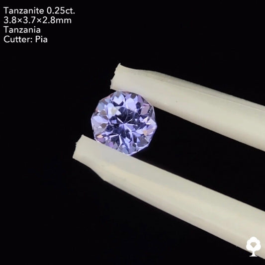 【ご落札者さま専用】タンザナイト0.25ct ピアッちゃん作品
