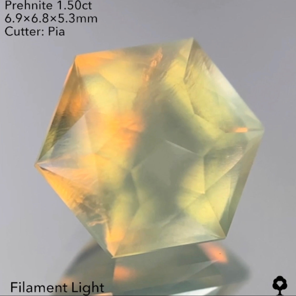 【21:00終了】ピアッちゃんの初キューブ作品👏記念すべき初作品は光宿る美色プレナイト1.50ct
