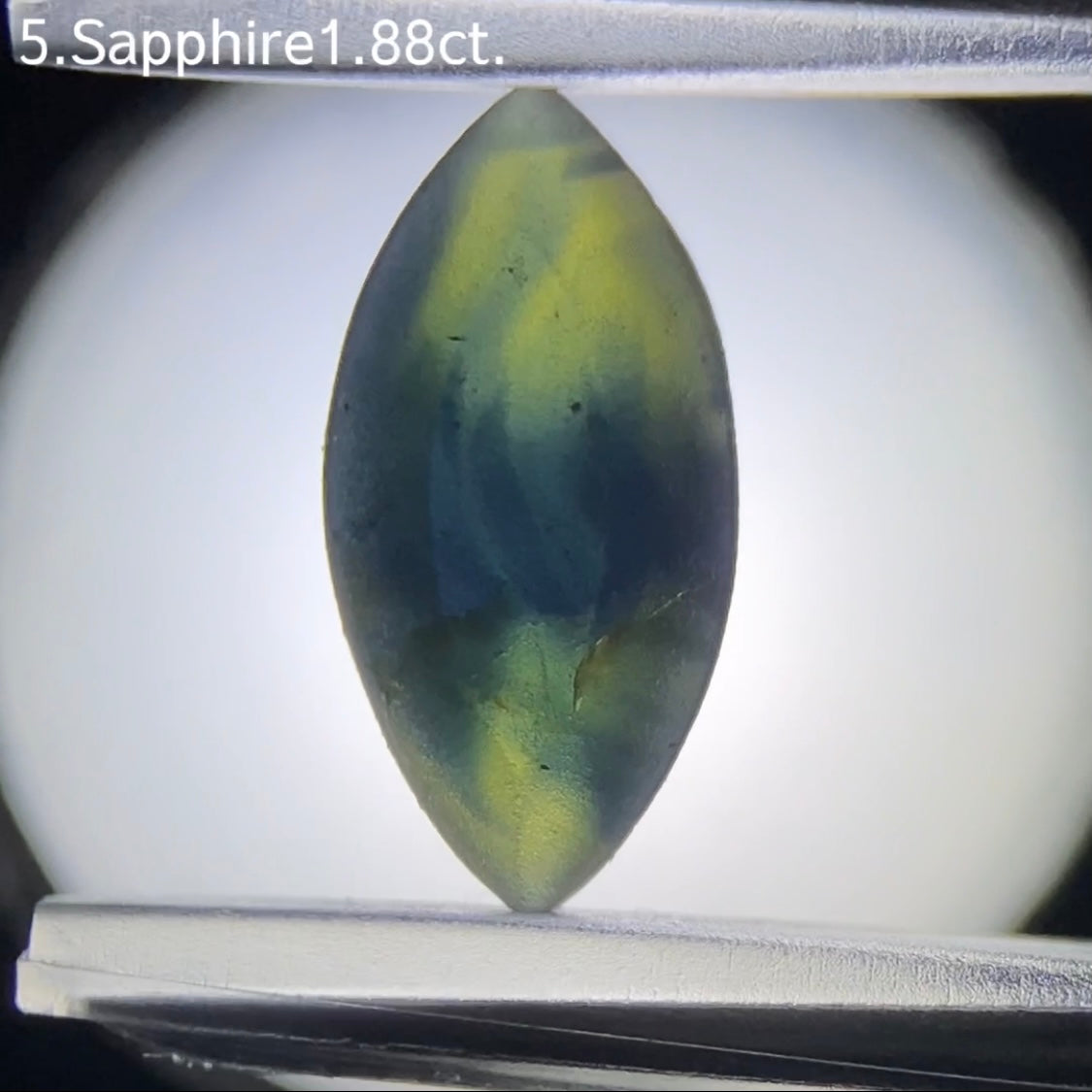 【ご落札者さま専用】仕入職人イチオシのプリフォームサファイア1.88ct.オークション★5番★ピアッちゃん作品