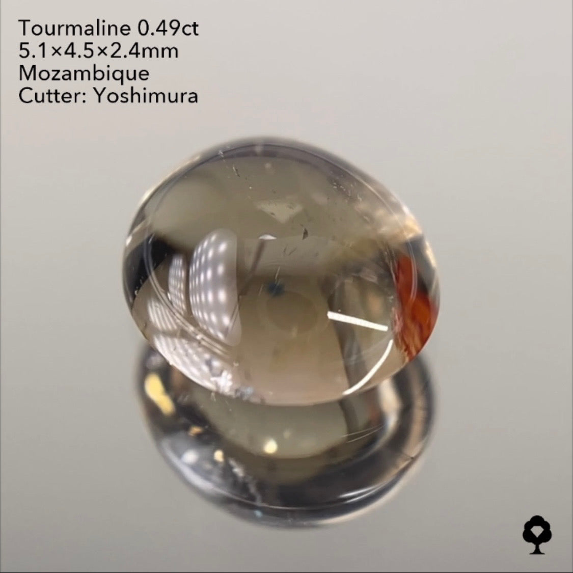 【サイレン配信逆オークション】トルマリン0.49ct 吉村作品