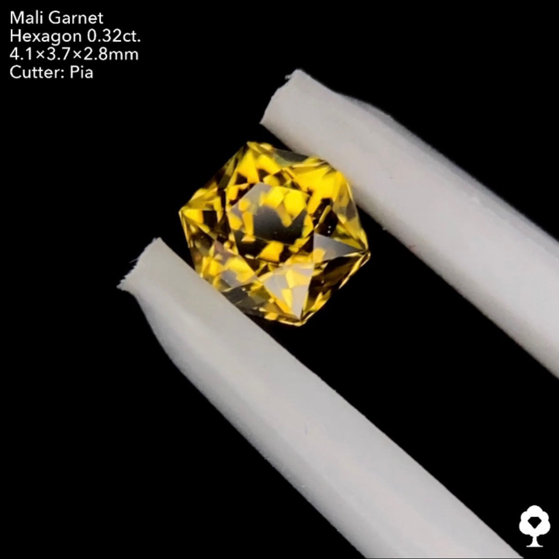 【6/11終了‼️1ヶ月オークション‼️】マリガーネット多色多角形8個セット 計2.36ct ピアッちゃん作品