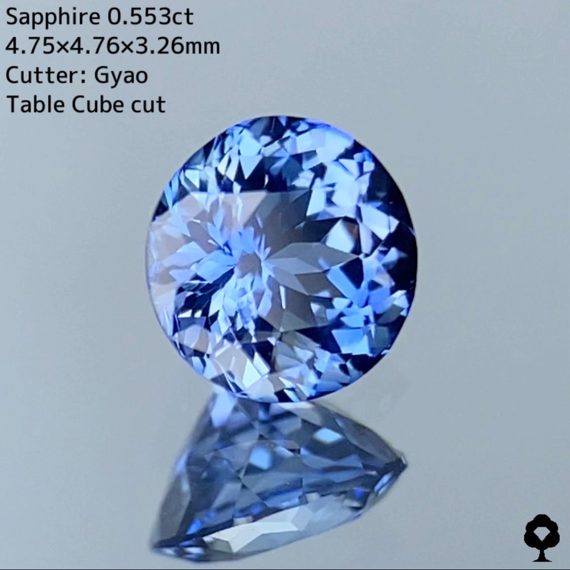 【高級プチプラ】サファイア(Cube Cut)0.553ct