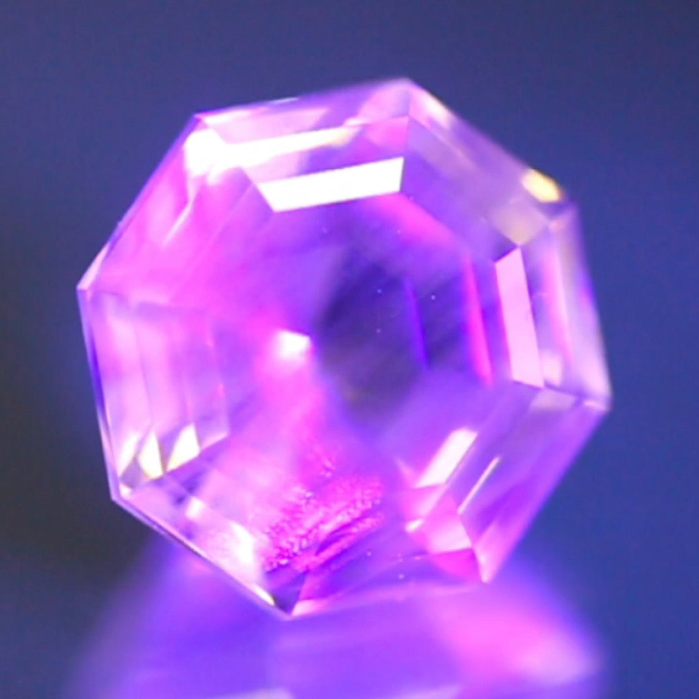 荘厳で美しい建造物のようなアッシャー系八卦カット★ラブラドライト1.67ct 師匠作品✨