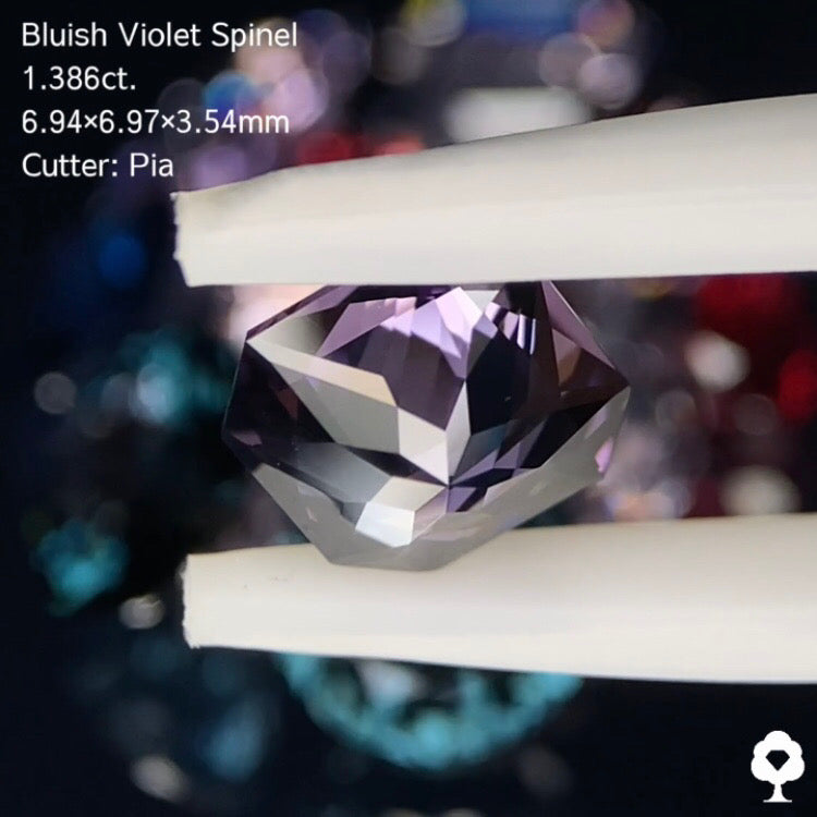 【お客さま専用・スピネルDAYプレゼント】スピネル1.386ct ピアッちゃん作品