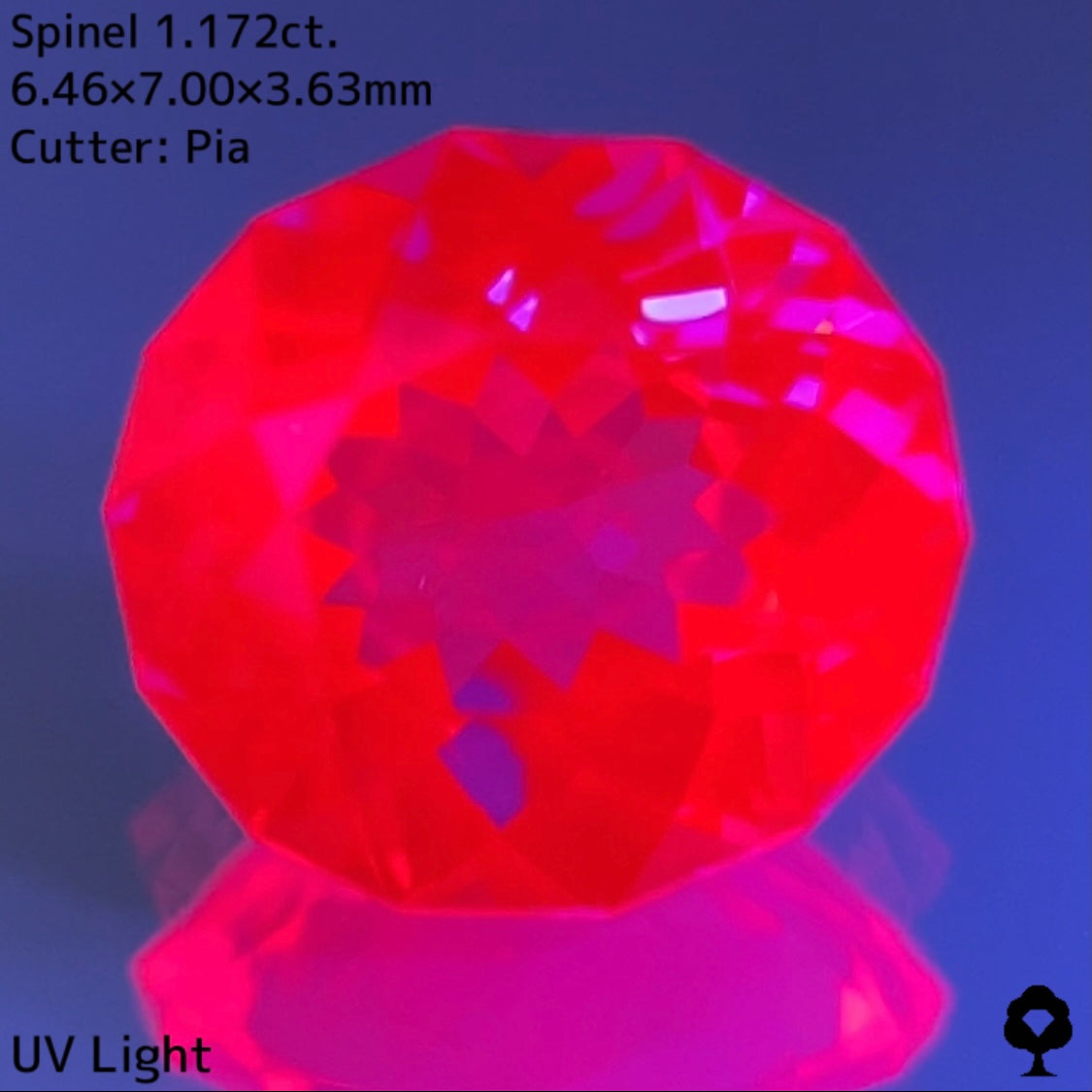 可愛いピンクの代表選手は可愛いバランスのファンシーオーバル★スピネル 1.172ct