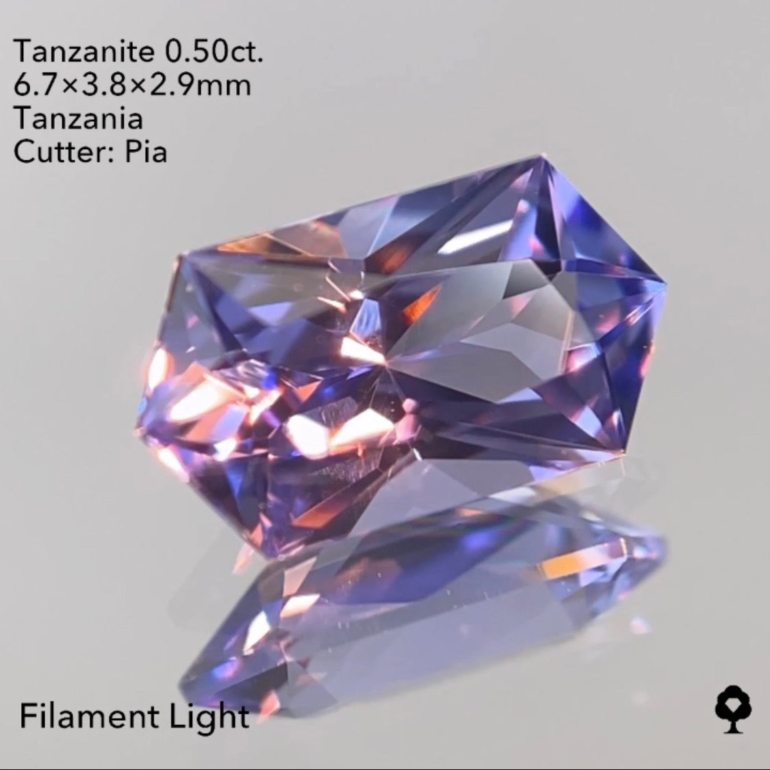 【サイレンGAME配信】3/26(土)22:30終了‼️タンザナイト0.50ct ピアッちゃん