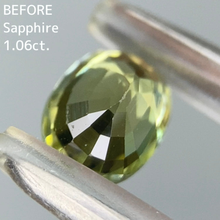 完成するまで特価【BEFORE宝石】ボープロイサファイア1.06ct.