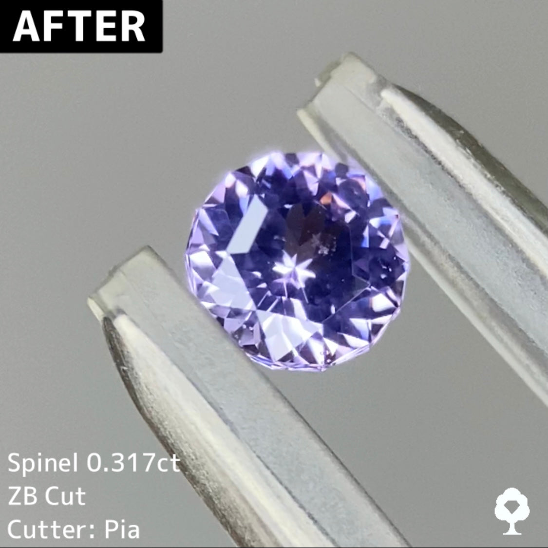スピネルマルチカラー8個セット 2.752ct. ★ZBカット14角形★ピアッちゃん作品