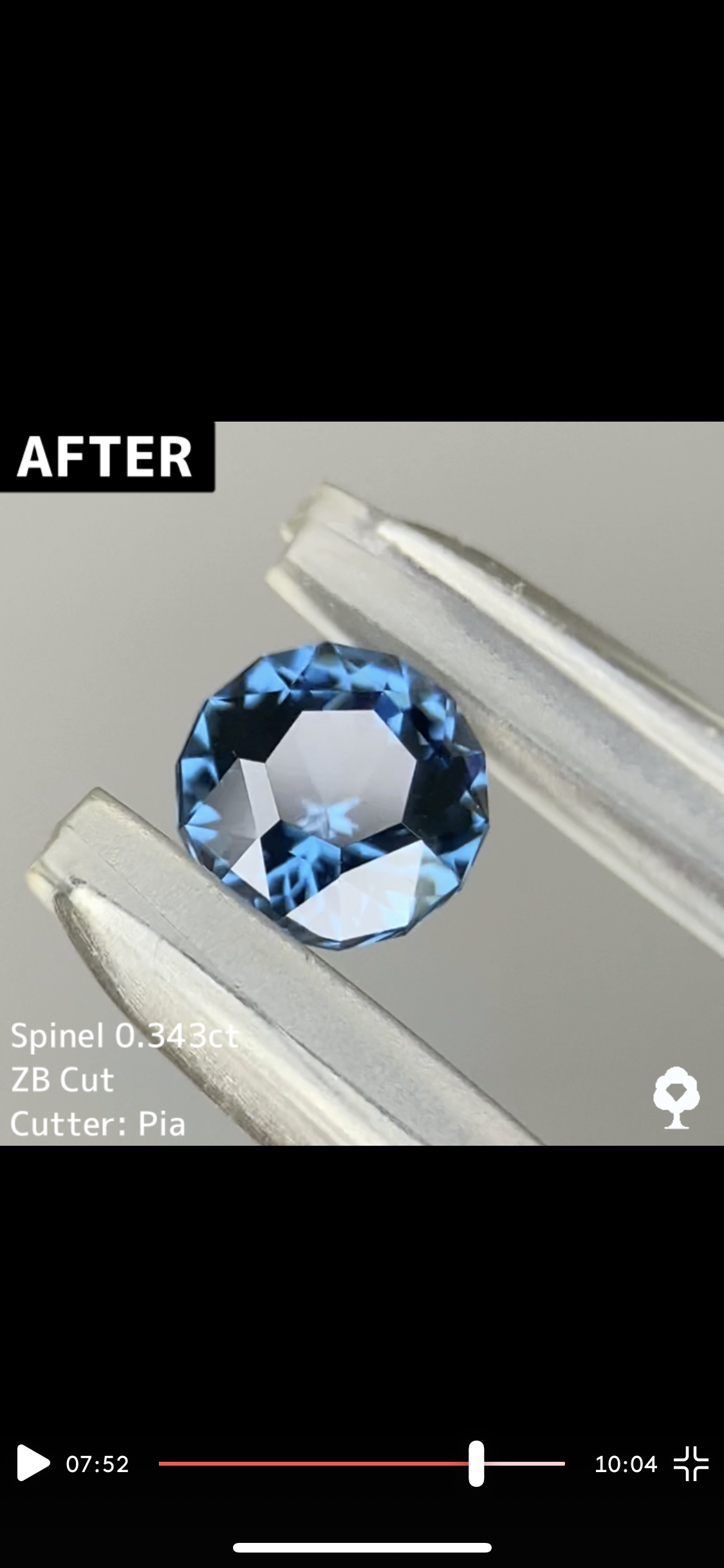 スピネルマルチカラー8個セット 2.752ct. ★ZBカット14角形★ピアッちゃん作品