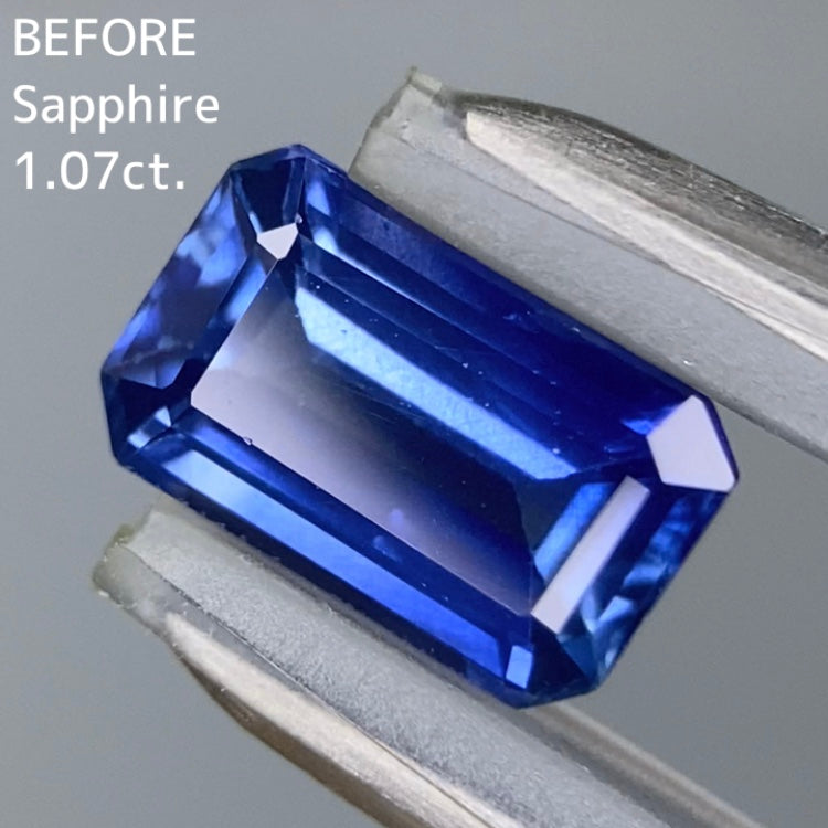 お客さま専用【BEFORE宝石】サファイア1.07ct