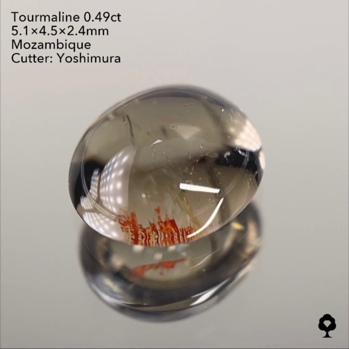 【サイレン配信逆オークション】トルマリン0.49ct 吉村作品