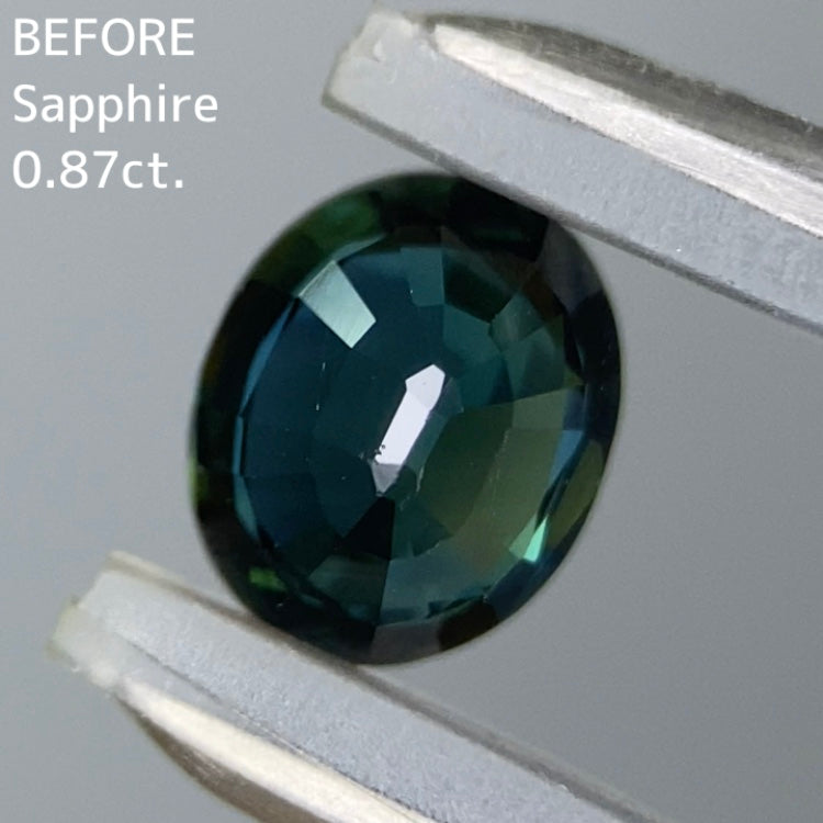 お客さま専用【BEFORE宝石】ボープロイサファイア0.87ct
