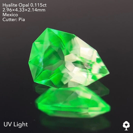 【SOLD OUT】ハイヤライトオパール0.115ct ピアッちゃん作品 4/4Live配信