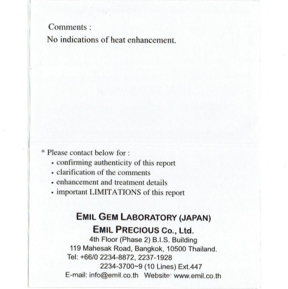 【9/29(水)まで!!!期間限定1万円オークション!!!】非加熱カシミールサファイア 0.327ct ピアッちゃん作品