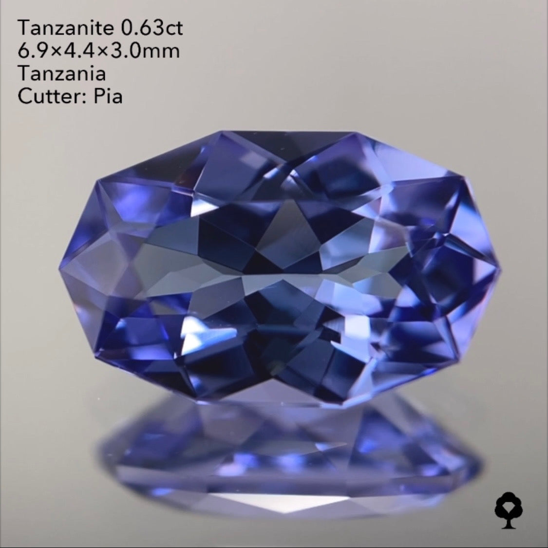 【SOLD OUT】タンザナイト0.63ct ピアッちゃん作品 4/3チャットオークション