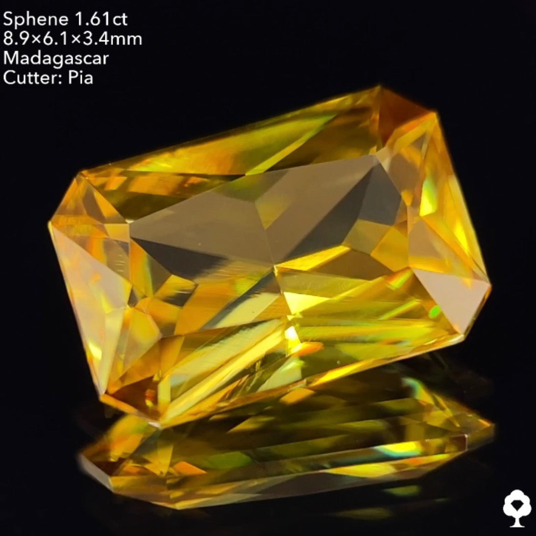 【個展特別オークション】スフェーン1.61ct