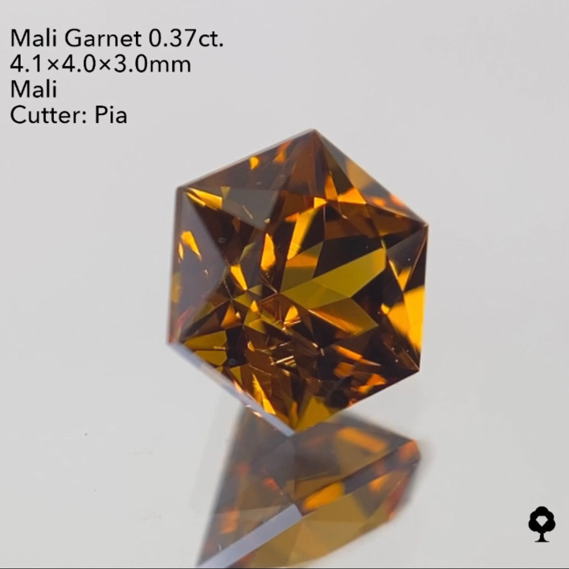 【SOLD OUT】マリガーネット0.37ct ピアッちゃん作品 3/24チャットオークション