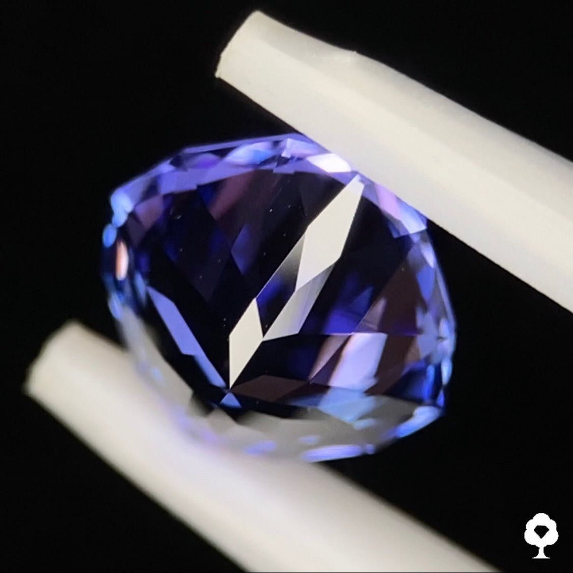 【タンザナイトフェス24h1円オークション】抜群のカット・品質・サイズ・多色感★タンザナイト2.00ct ピアッちゃん作品