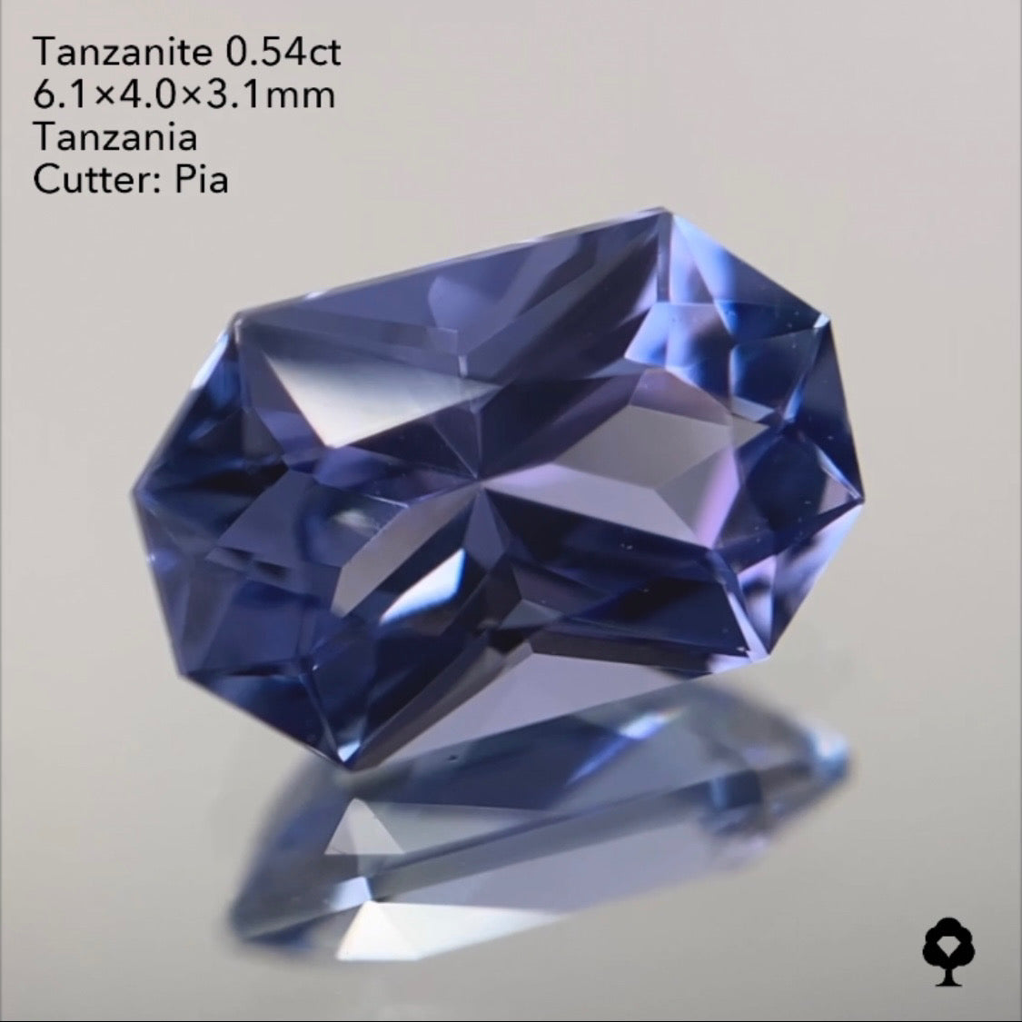 【SOLD OUT】タンザナイト0.54ct ピアッちゃん作品 3/31ライブチャットオークション