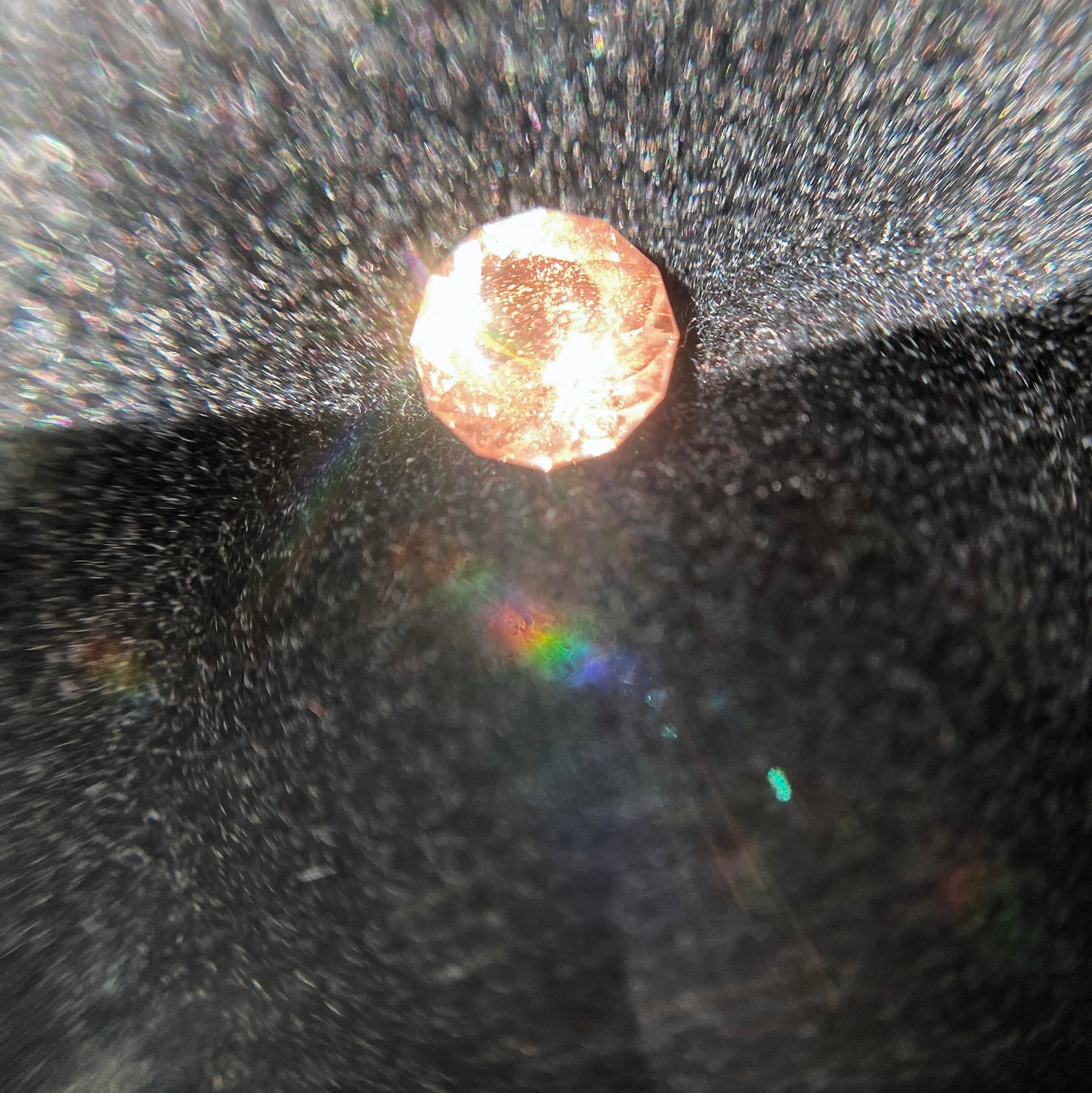 💖お待たせしました❣️ファンシーラウンドのオレゴンサンストーン0.37ct☀️💎ピアッちゃん作品【4/30チハルーム】GW特別価格❣️