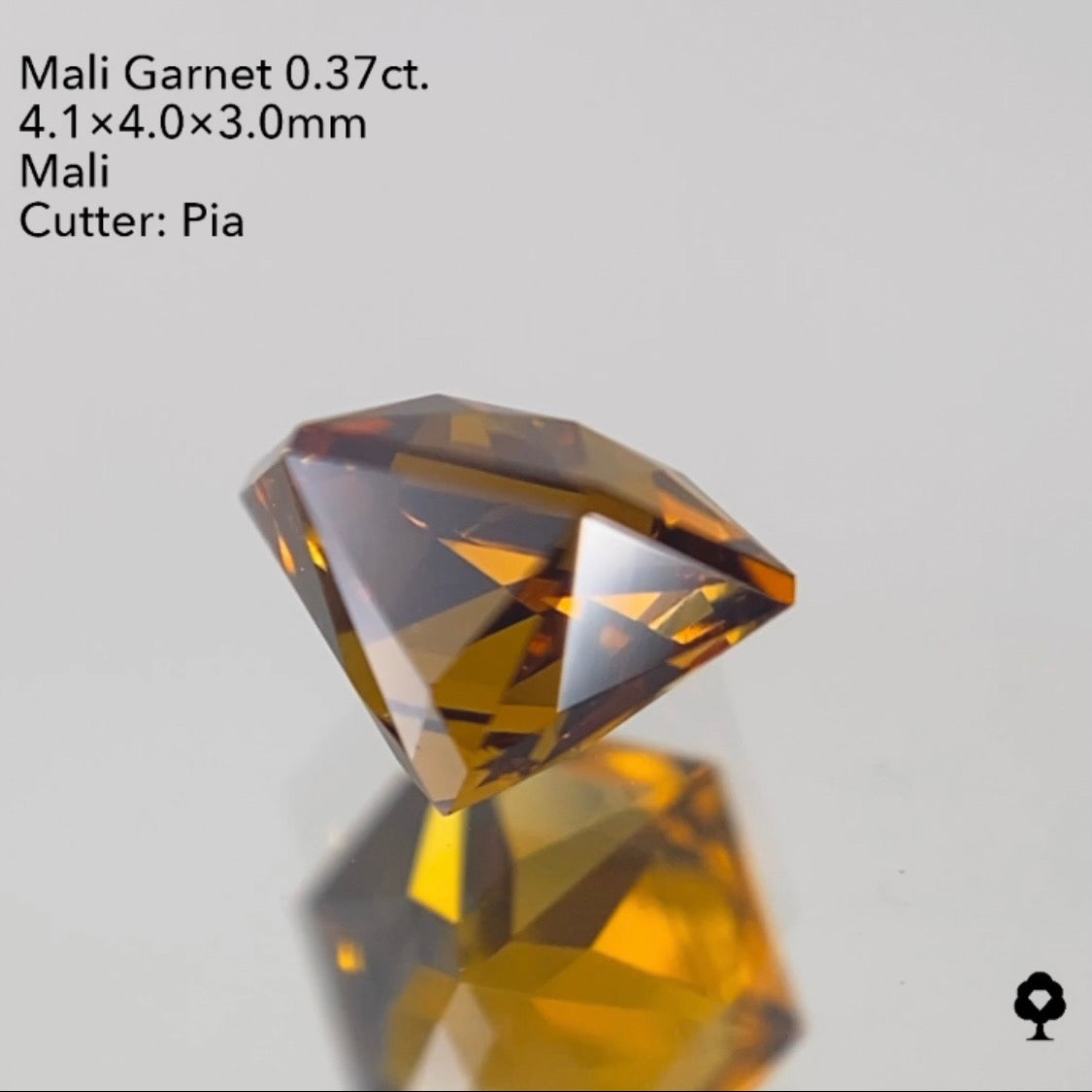 【SOLD OUT】マリガーネット0.37ct ピアッちゃん作品 3/24チャットオークション