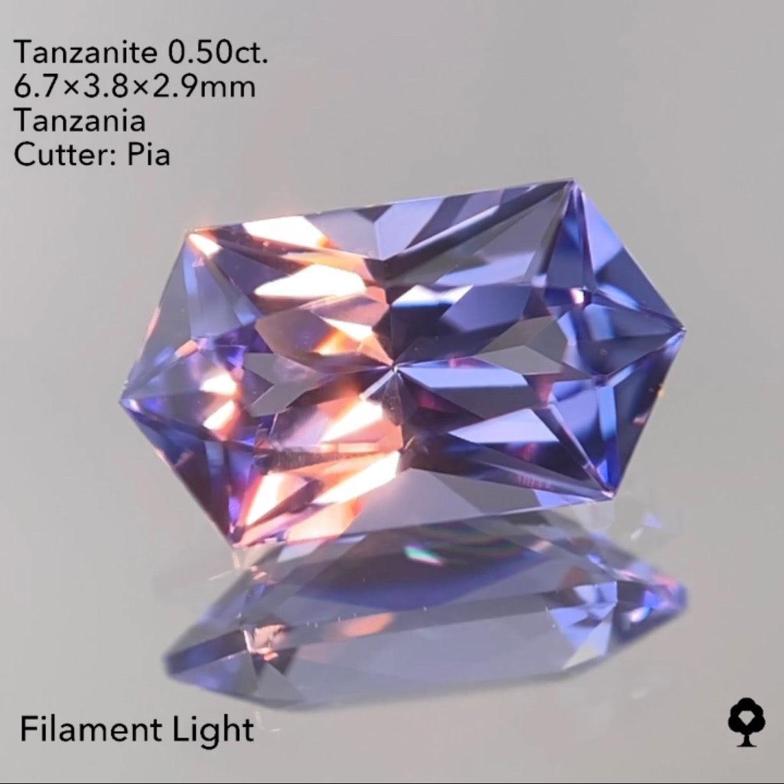 【サイレンGAME配信】3/26(土)22:30終了‼️タンザナイト0.50ct ピアッちゃん