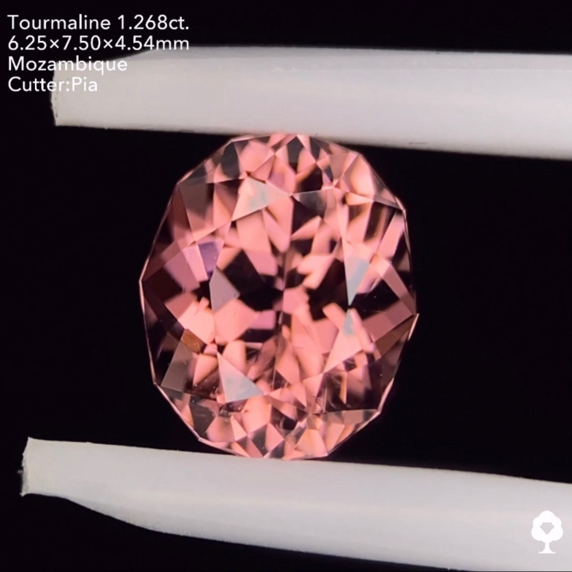 【五月病を吹っ飛ばせキャンペーン💨】美色・美カット・美結晶の三拍子揃った逸品★ピンクトルマリン 1.268ct ピアッちゃん作品