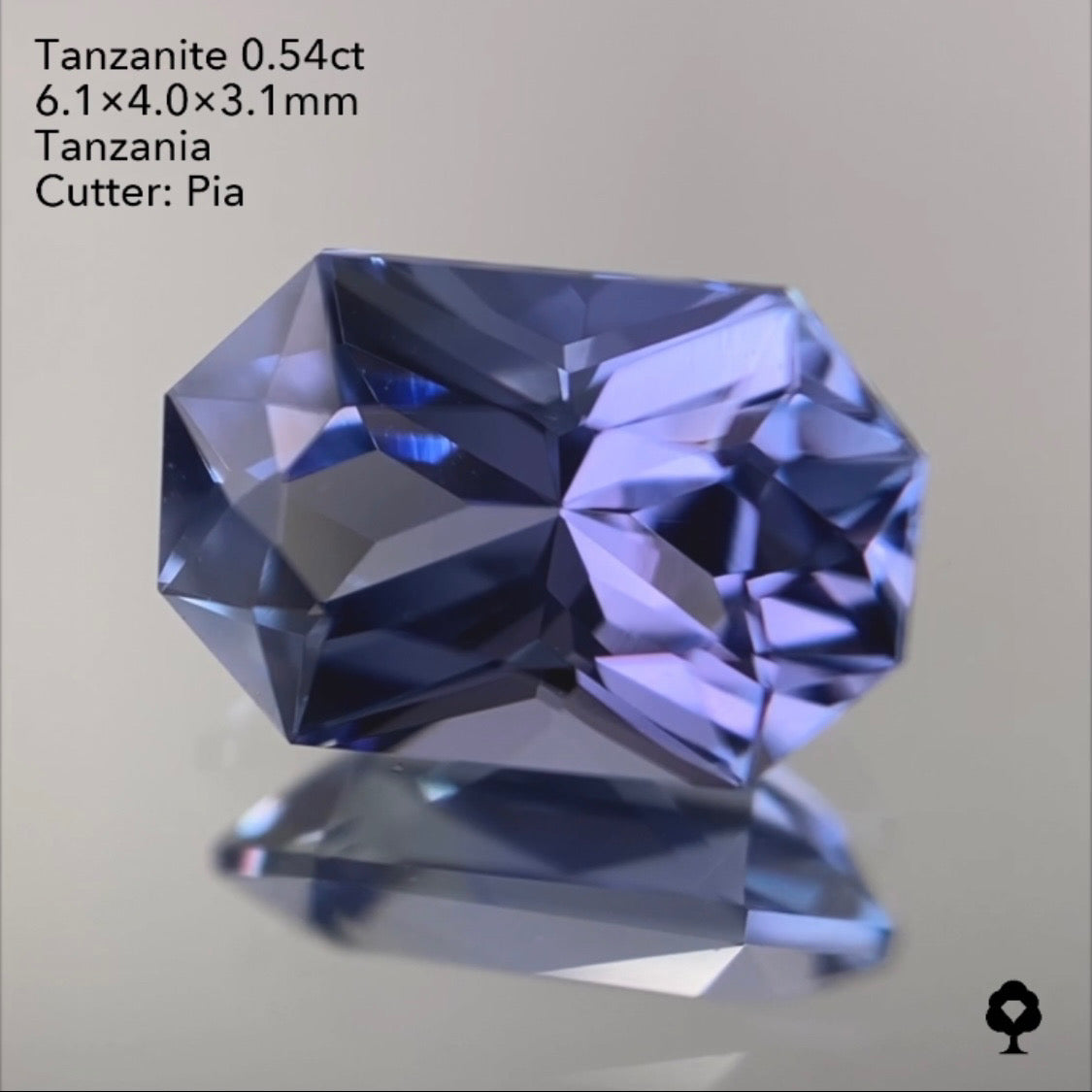 【SOLD OUT】タンザナイト0.54ct ピアッちゃん作品 3/31ライブチャットオークション