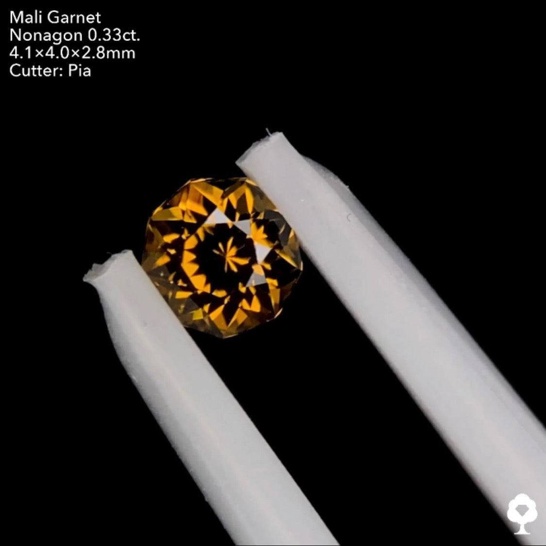 【6/11終了‼️1ヶ月オークション‼️】マリガーネット多色多角形8個セット 計2.36ct ピアッちゃん作品