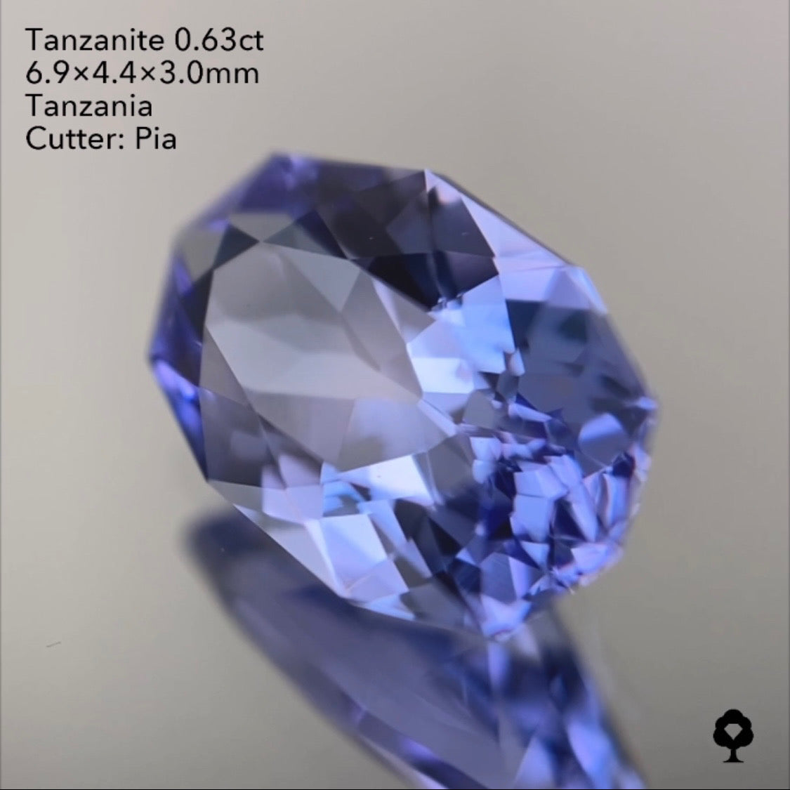 【SOLD OUT】タンザナイト0.63ct ピアッちゃん作品 4/3チャットオークション