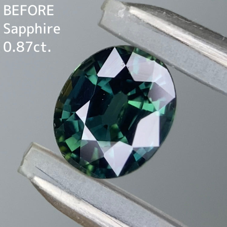 お客さま専用【BEFORE宝石】ボープロイサファイア0.87ct
