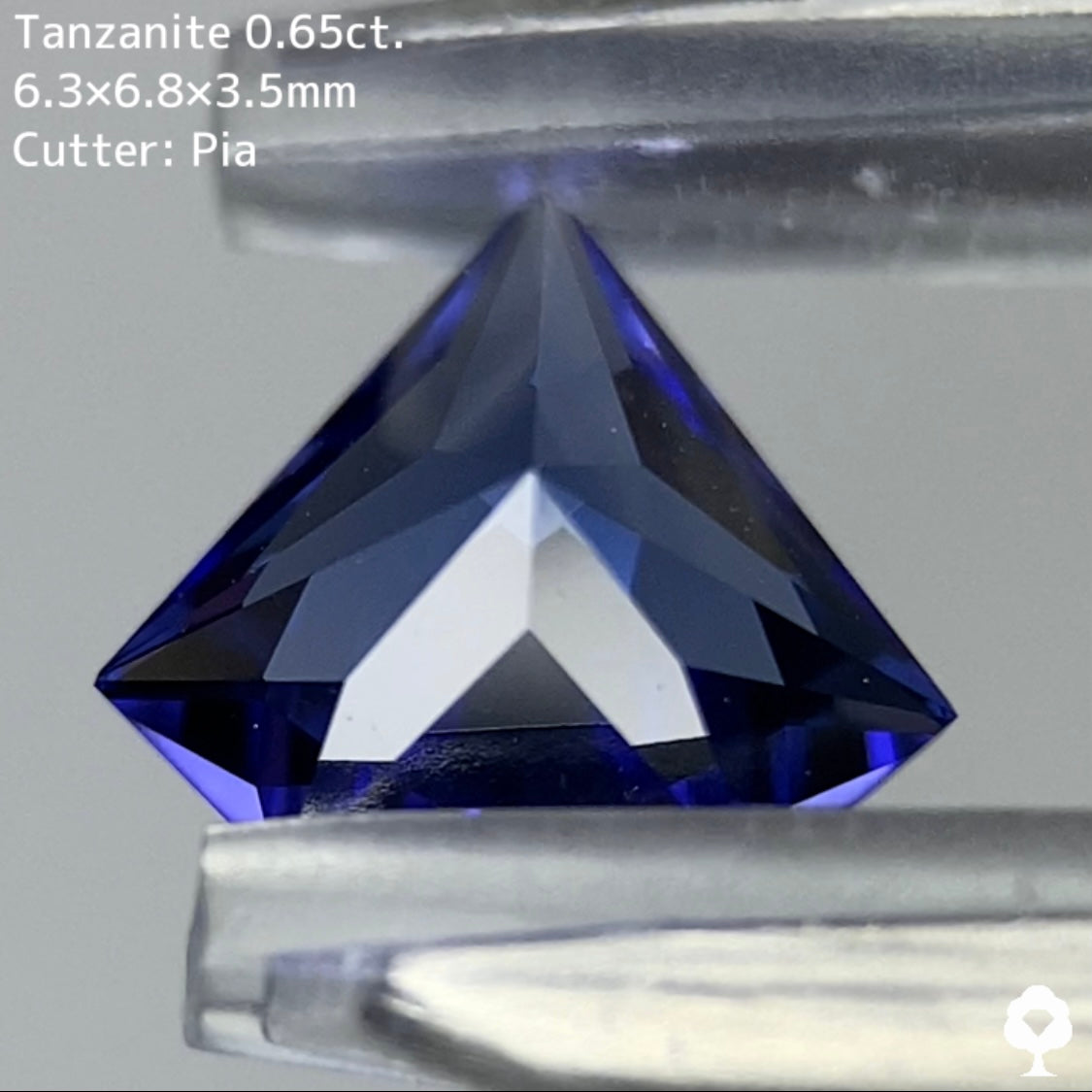 【お客さま専用】タンザナイト 0.65ct ピアッちゃん作品