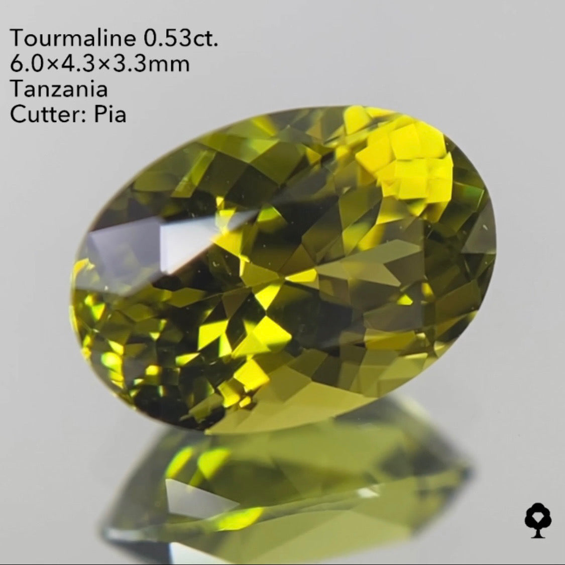 【SOLD OUT】トルマリン0.53ct ピアッちゃん作品 3/24チャットオークション 4ZBご利用価格