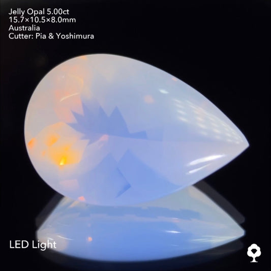 「ピアッちゃん&吉村の共同作品」ジェリーオパール5.00ct🔮✨