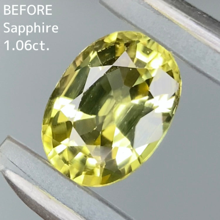 完成するまで特価【BEFORE宝石】ボープロイサファイア1.06ct.