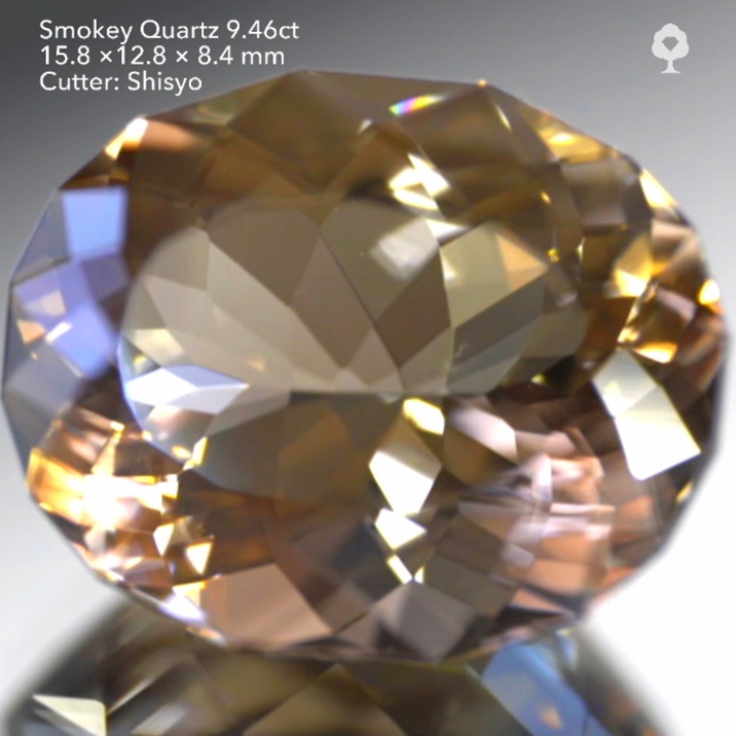 渋さの中に美しさを感じるスモーキークォーツ9.46ct💎師匠作品✨今なら『クーポン or ZB』のご利用もOK❗️