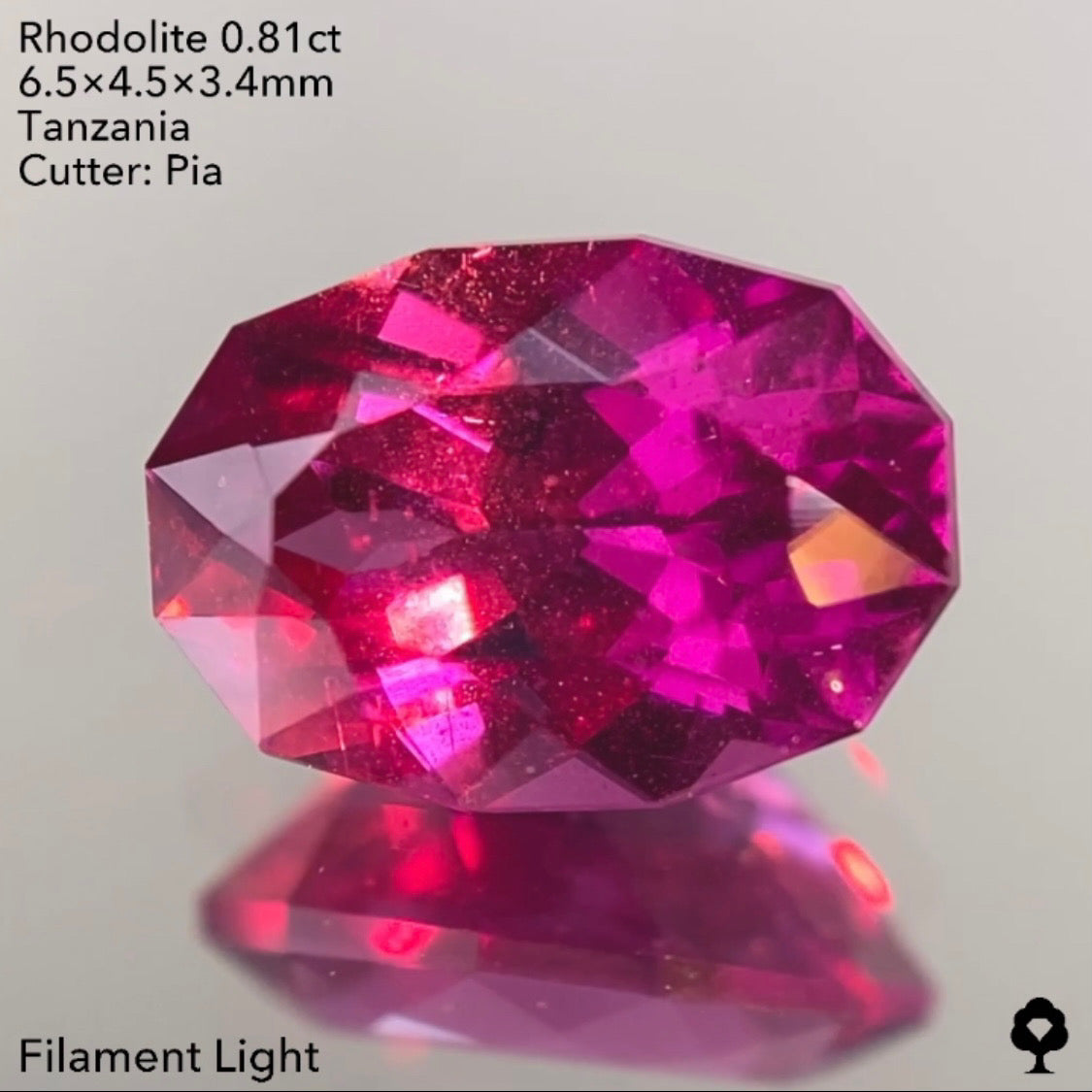 【ご落札者さま専用】ロードライトガーネット0.81ct 4/15チャットオークション