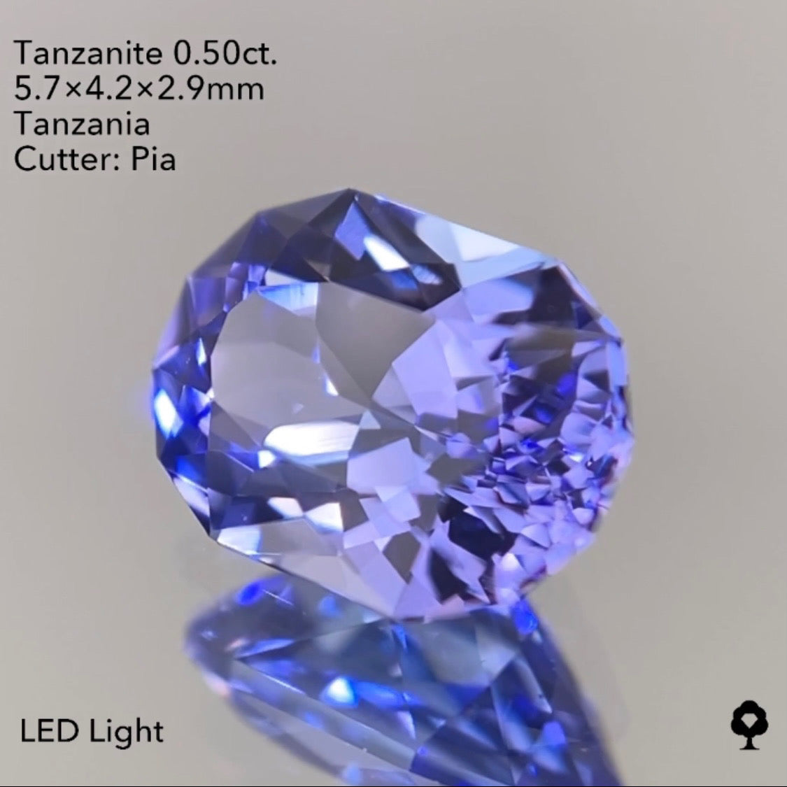 【SOLD OUT】タンザナイト0.50ct ピアッちゃん&社長作品 3/24チャットオークション
