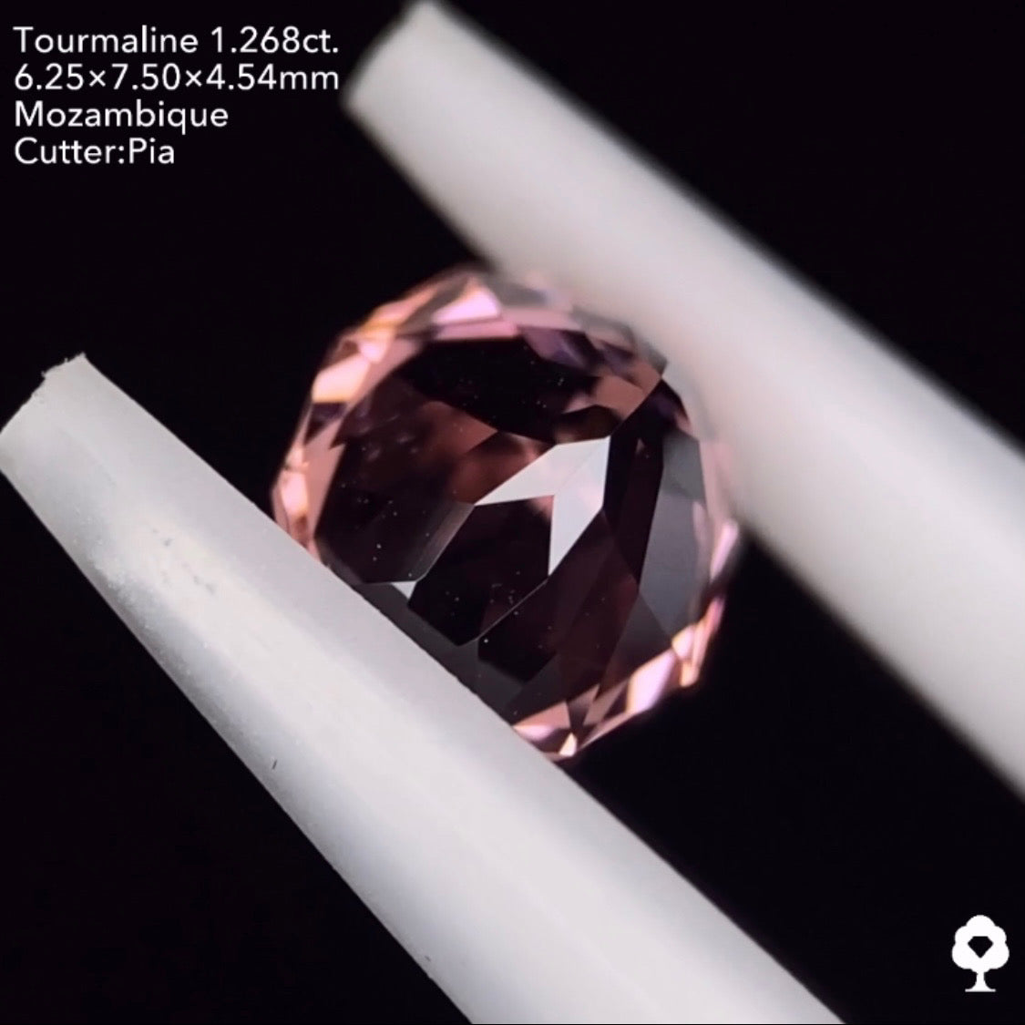 【五月病を吹っ飛ばせキャンペーン💨】美色・美カット・美結晶の三拍子揃った逸品★ピンクトルマリン 1.268ct ピアッちゃん作品