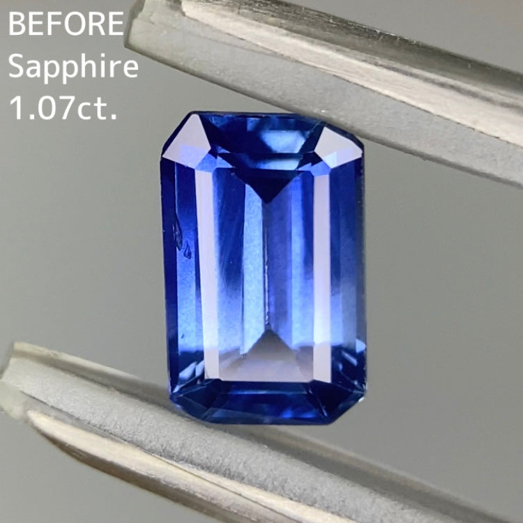 お客さま専用【BEFORE宝石】サファイア1.07ct