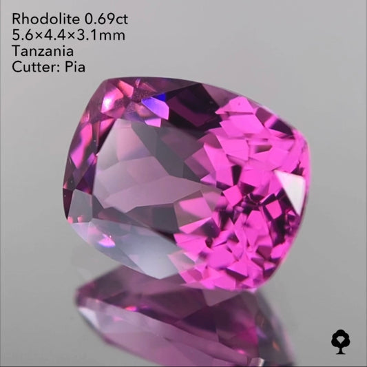 【SOLD OUT】ロードライトライトガーネット0.69ct ピアッちゃん初期作品 3/31チャットオークション