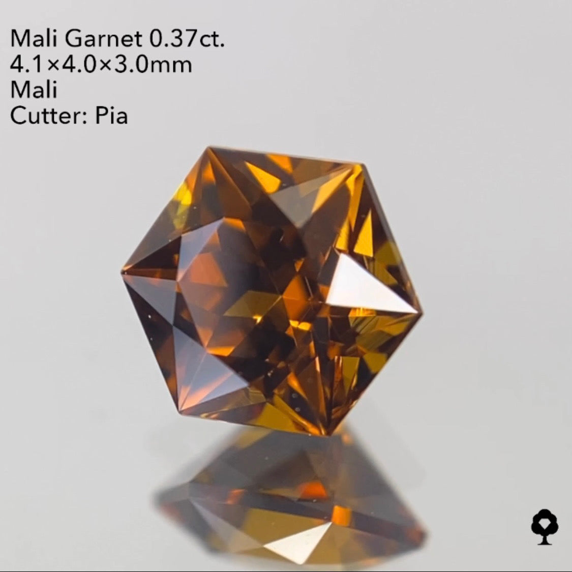 【SOLD OUT】マリガーネット0.37ct ピアッちゃん作品 3/24チャットオークション