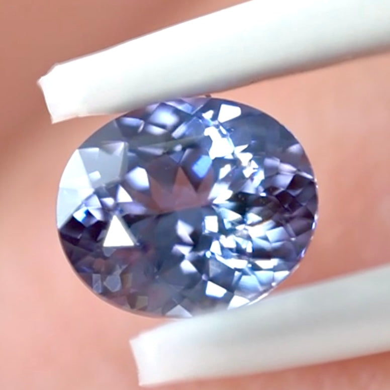 バイオレティッシュライトブルースピネル0.659ct💎ピアッちゃん作品