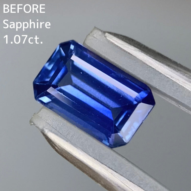お客さま専用【BEFORE宝石】サファイア1.07ct