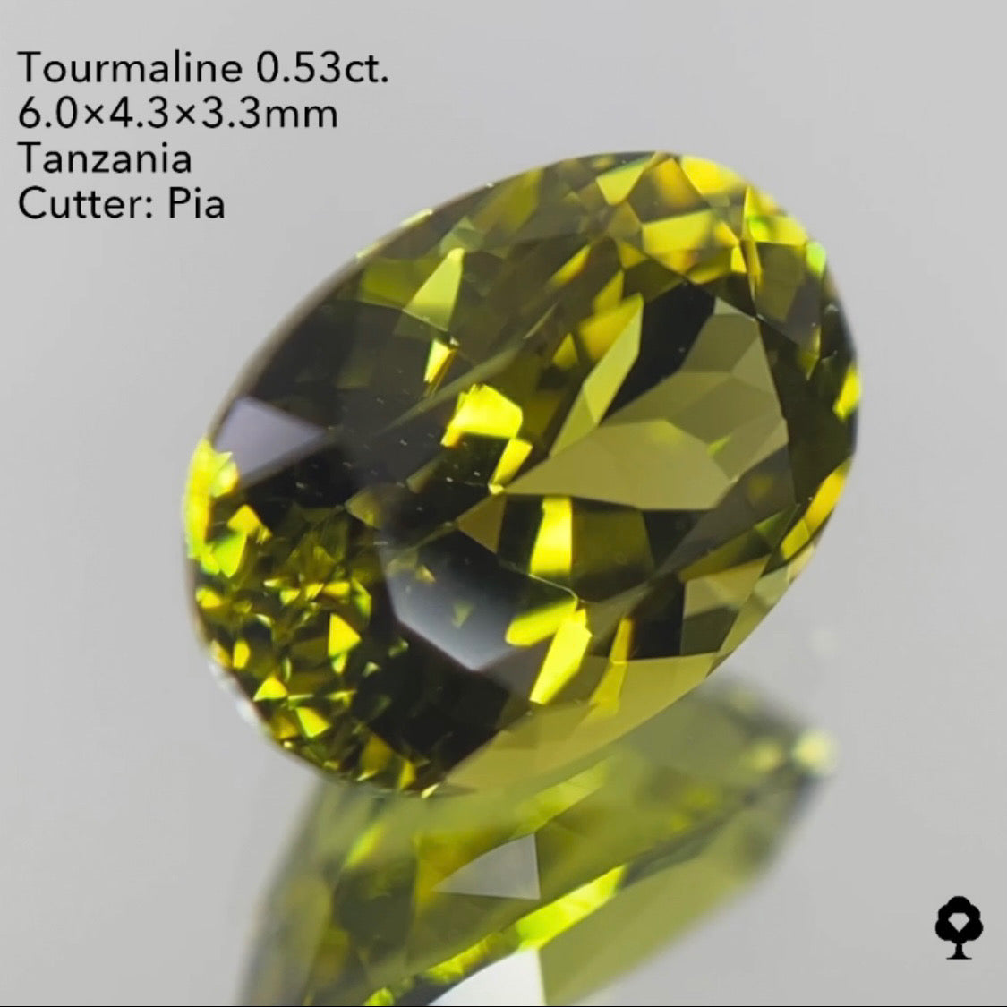 【SOLD OUT】トルマリン0.53ct ピアッちゃん作品 3/24チャットオークション 4ZBご利用価格